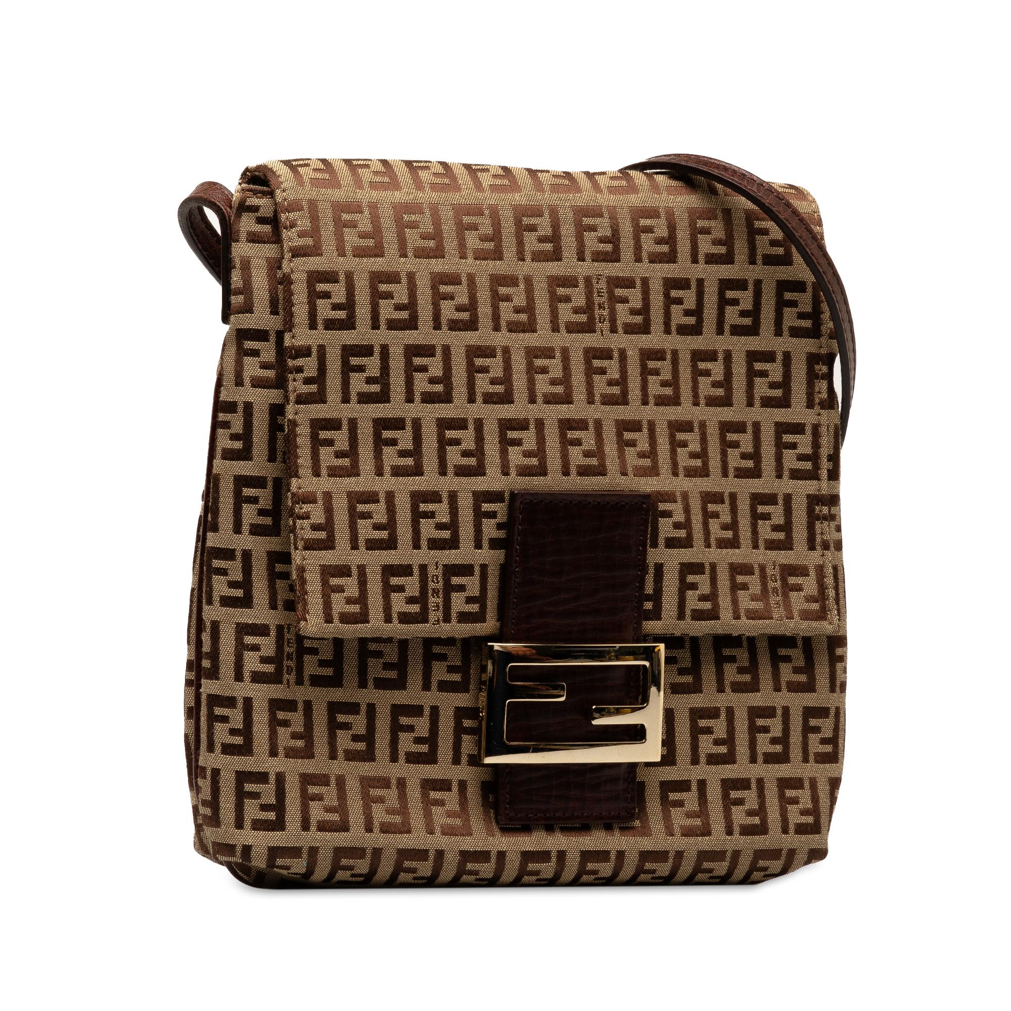 Fendi Zucchino Crossbody Bag (SHG-lMVKVH)