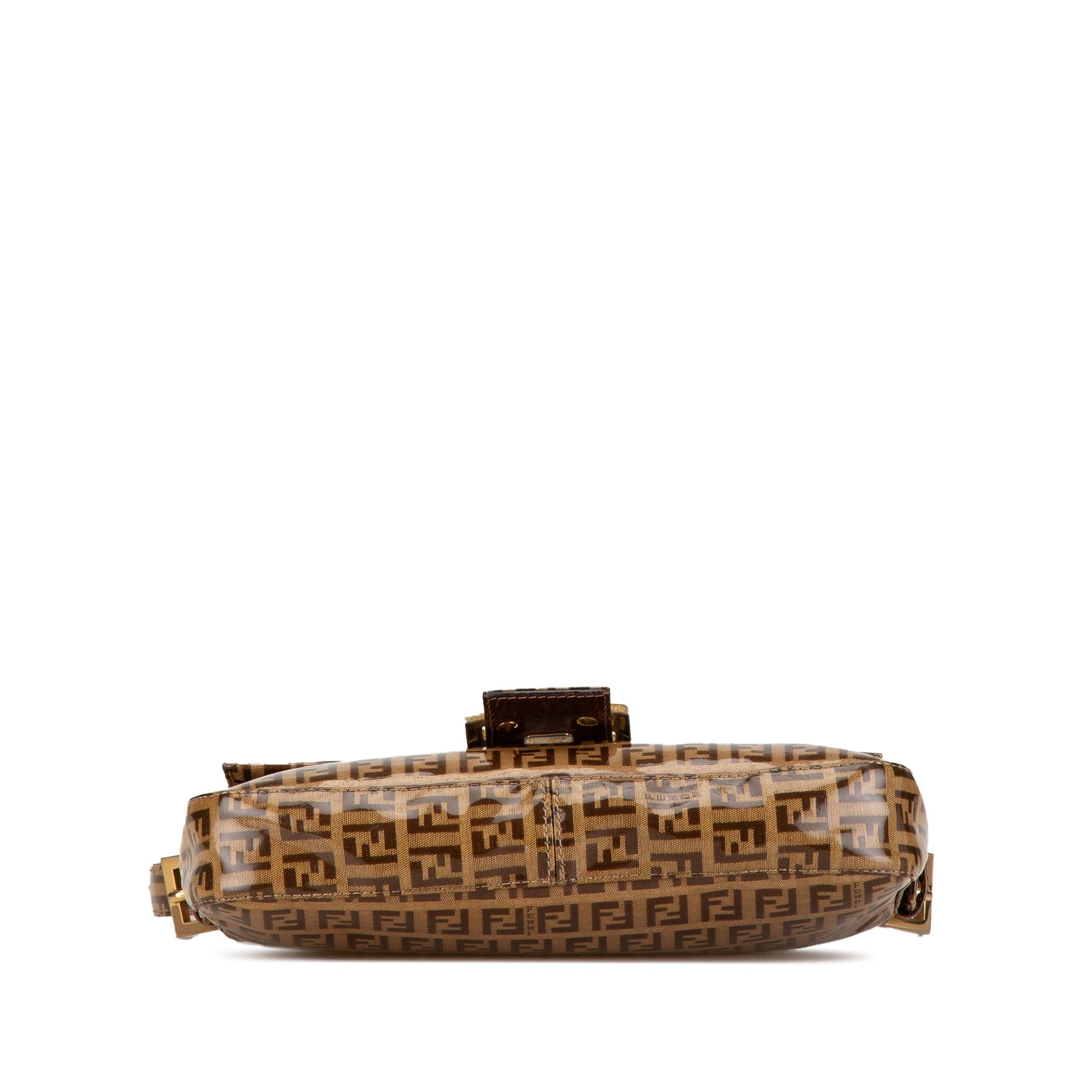 Fendi Zucchino Crystal Baguette