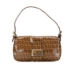 Fendi Zucchino Crystal Baguette