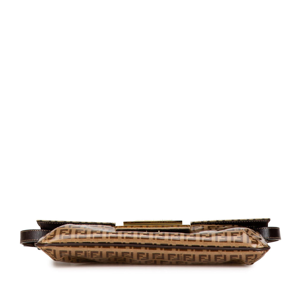 Fendi Zucchino Crystal Shoulder Bag (SHG-IbUEjk)
