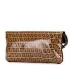 Fendi Zucchino Crystal Shoulder Bag (SHG-IbUEjk)