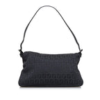 Fendi Zucchino Double Flap Baguette (SHG-1vyG7b)