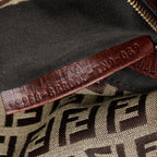 Fendi Zucchino Double Flap Baguette (SHG-du3Dv1)