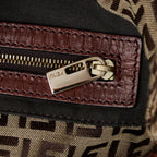 Fendi Zucchino Double Flap Baguette (SHG-du3Dv1)