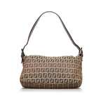 Fendi Zucchino Double Flap Baguette (SHG-940lup)