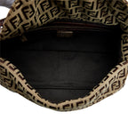 Fendi Zucchino Double Flap Baguette (SHG-940lup)