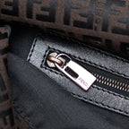 Fendi Zucchino Double Flap Baguette (SHG-RIWGfn)