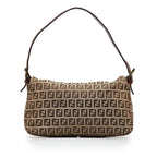 Fendi Zucchino Double Flap Baguette (SHG-30Rj5M)