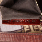 Fendi Zucchino Double Flap Baguette (SHG-30Rj5M)
