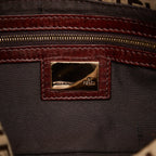 Fendi Zucchino Double Flap Baguette (SHG-30Rj5M)