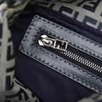 Fendi Zucchino Double Flap Baguette (SHG-hVuyFH)