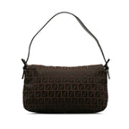 Fendi Zucchino Double Flap Baguette (SHG-WAc2kE)