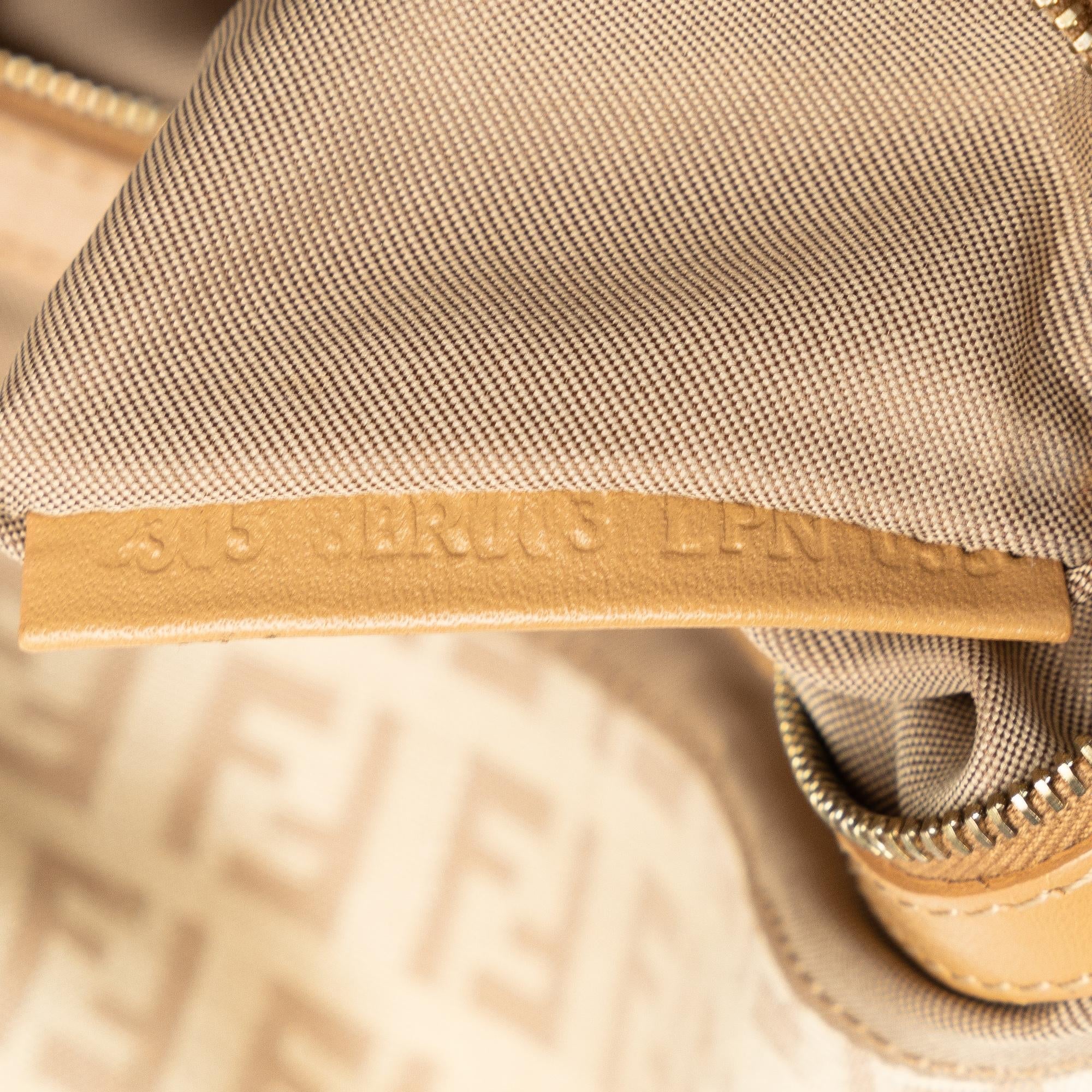 Fendi Zucchino Double Flap Baguette (SHG-v7ZGVv)