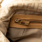 Fendi Zucchino Double Flap Baguette (SHG-v7ZGVv)