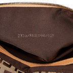 Fendi Zucchino Double Flap Tote (SHG-wgkC7B)