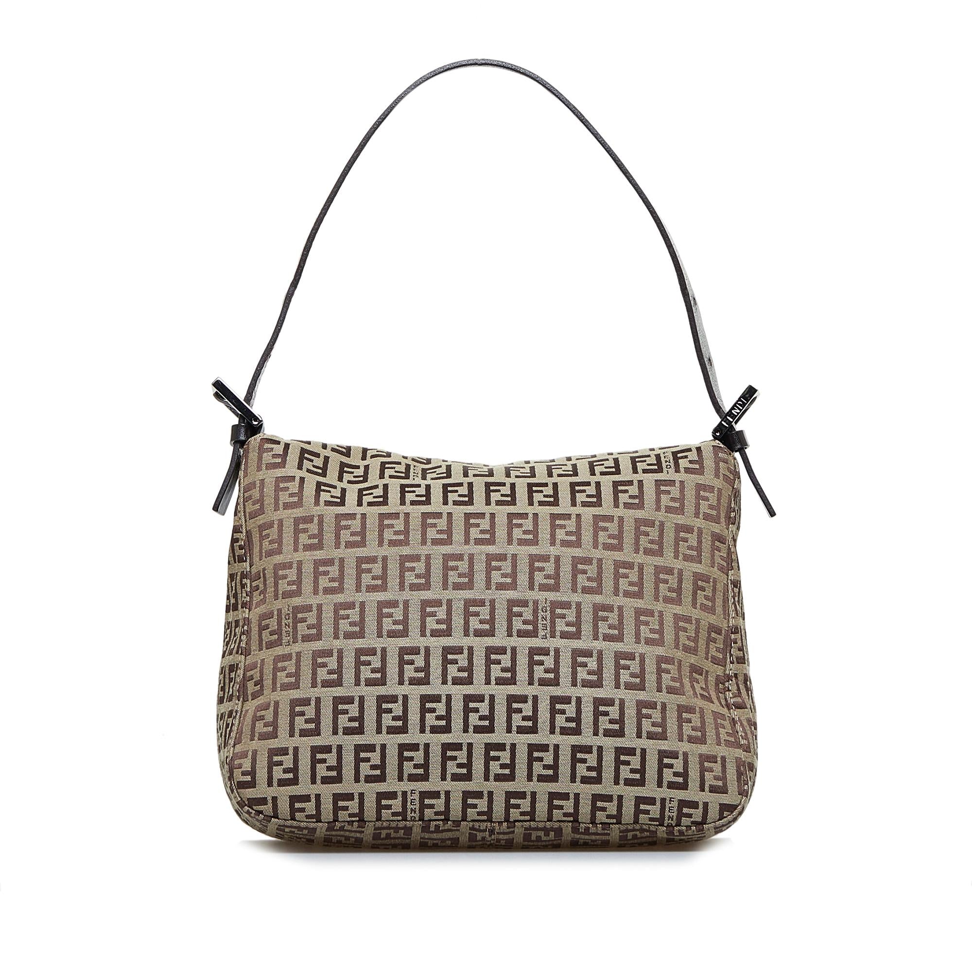 Fendi Zucchino Double Flap (SHG-T0Xfp4)