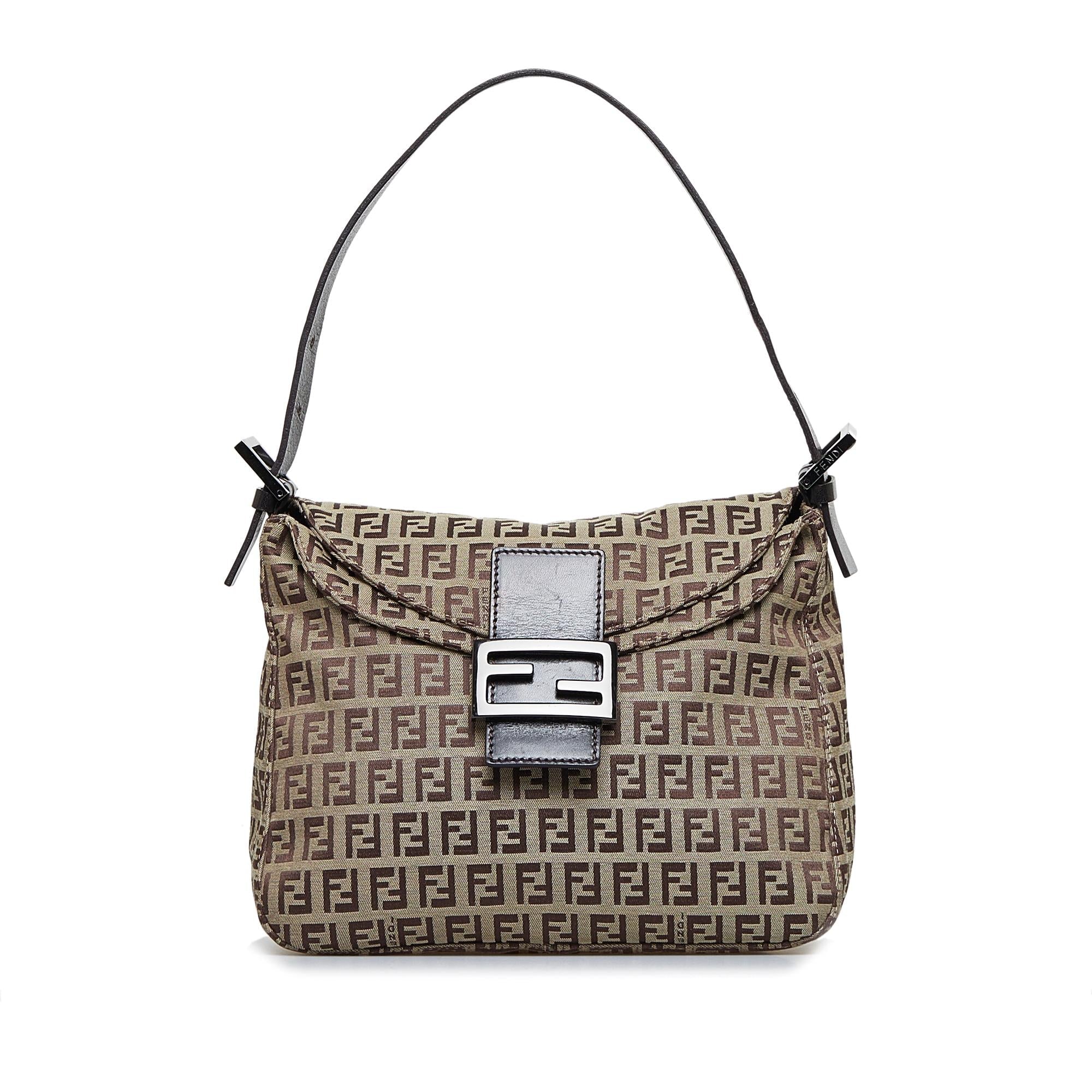 Fendi Zucchino Double Flap (SHG-T0Xfp4)