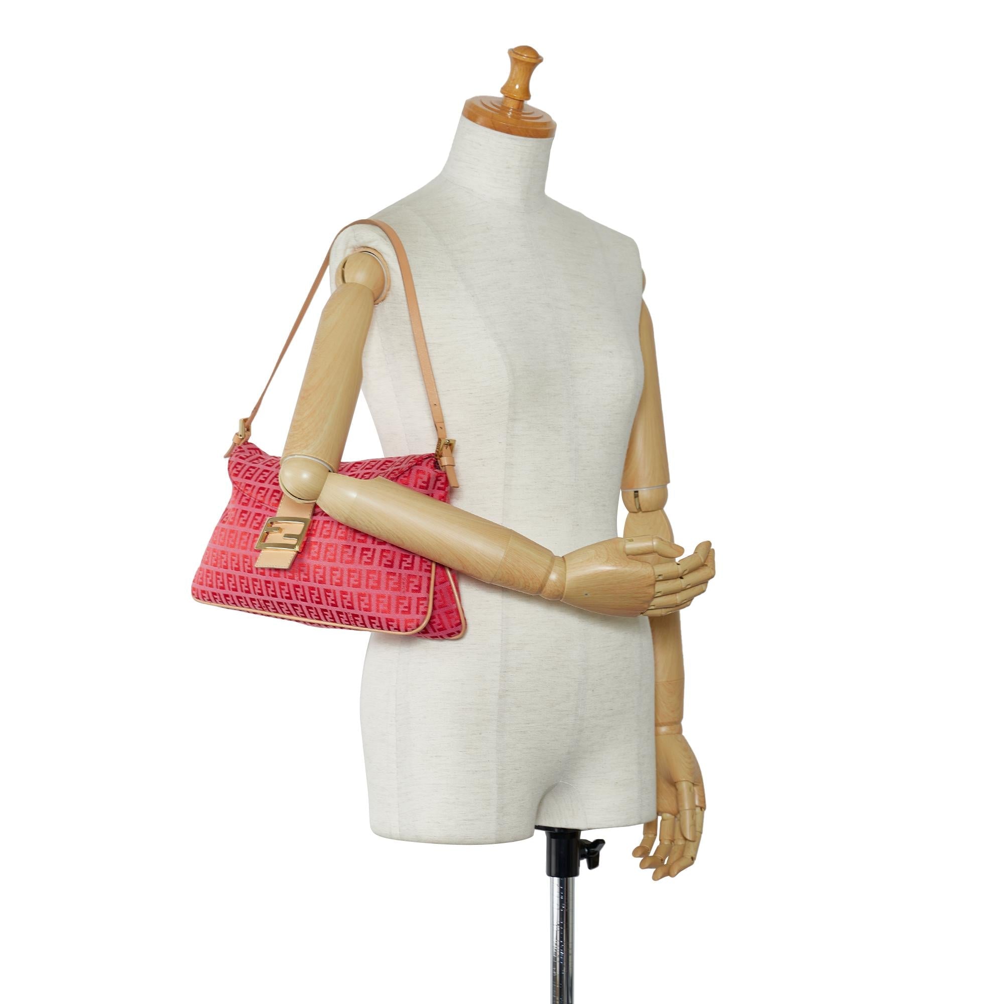 Fendi Zucchino Double Flap (SHG-6J9xpM)