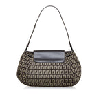 Fendi Zucchino Drawstring Baguette (SHG-dlGIc3)