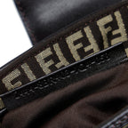 Fendi Zucchino Drawstring Baguette (SHG-dlGIc3)