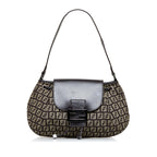 Fendi Zucchino Drawstring Baguette (SHG-dlGIc3)