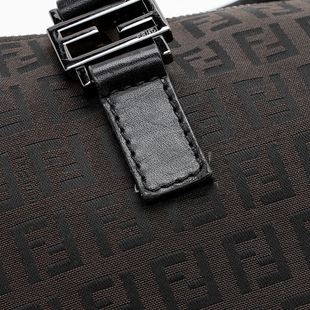 Fendi Zucchino FF Handle Tote - FINAL SALE (SHF-16214)