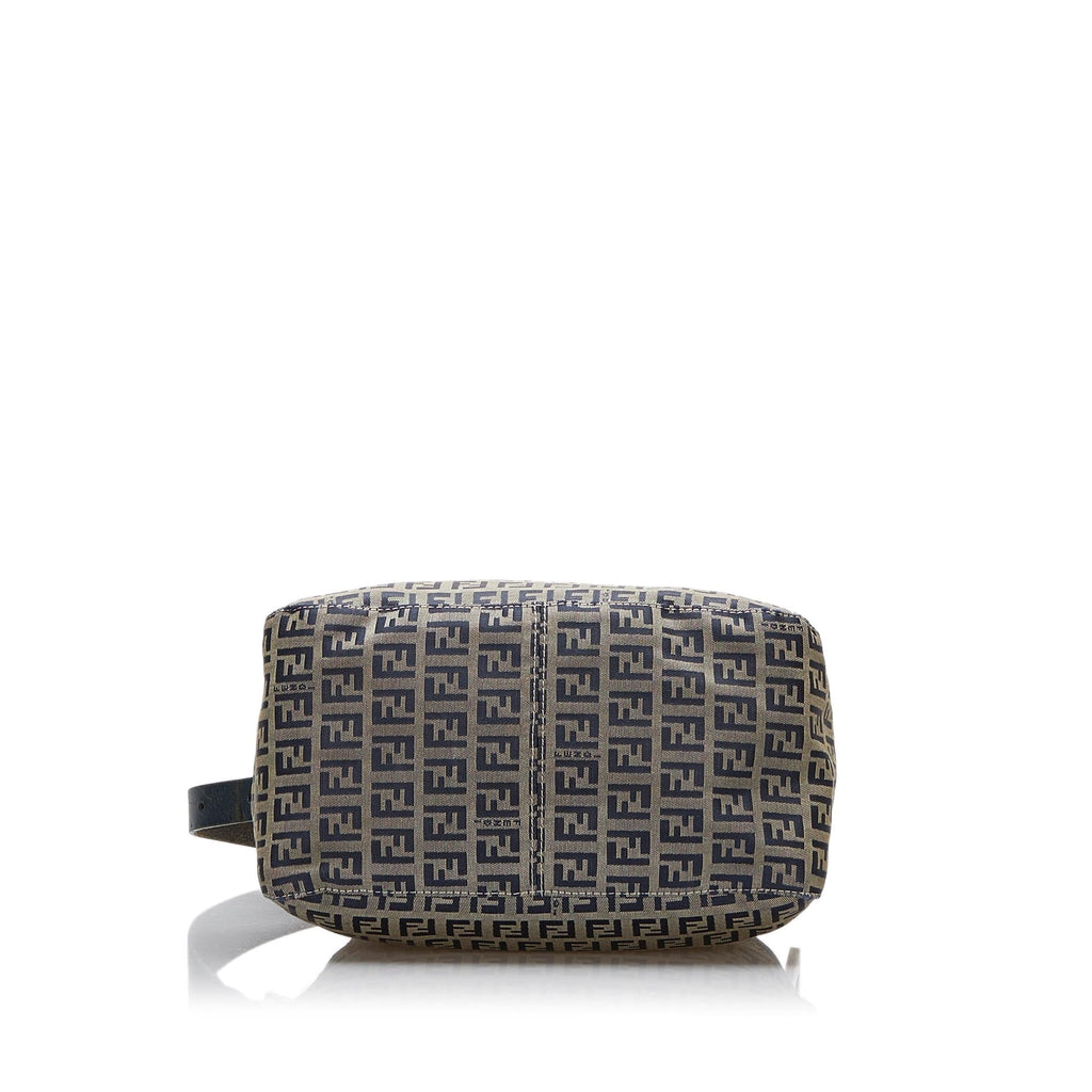 Fendi Zucchino Flap Shoulder Bag (SHG-Vcjt3I)