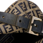 Fendi Zucchino Flap Shoulder Bag (SHG-Vcjt3I)