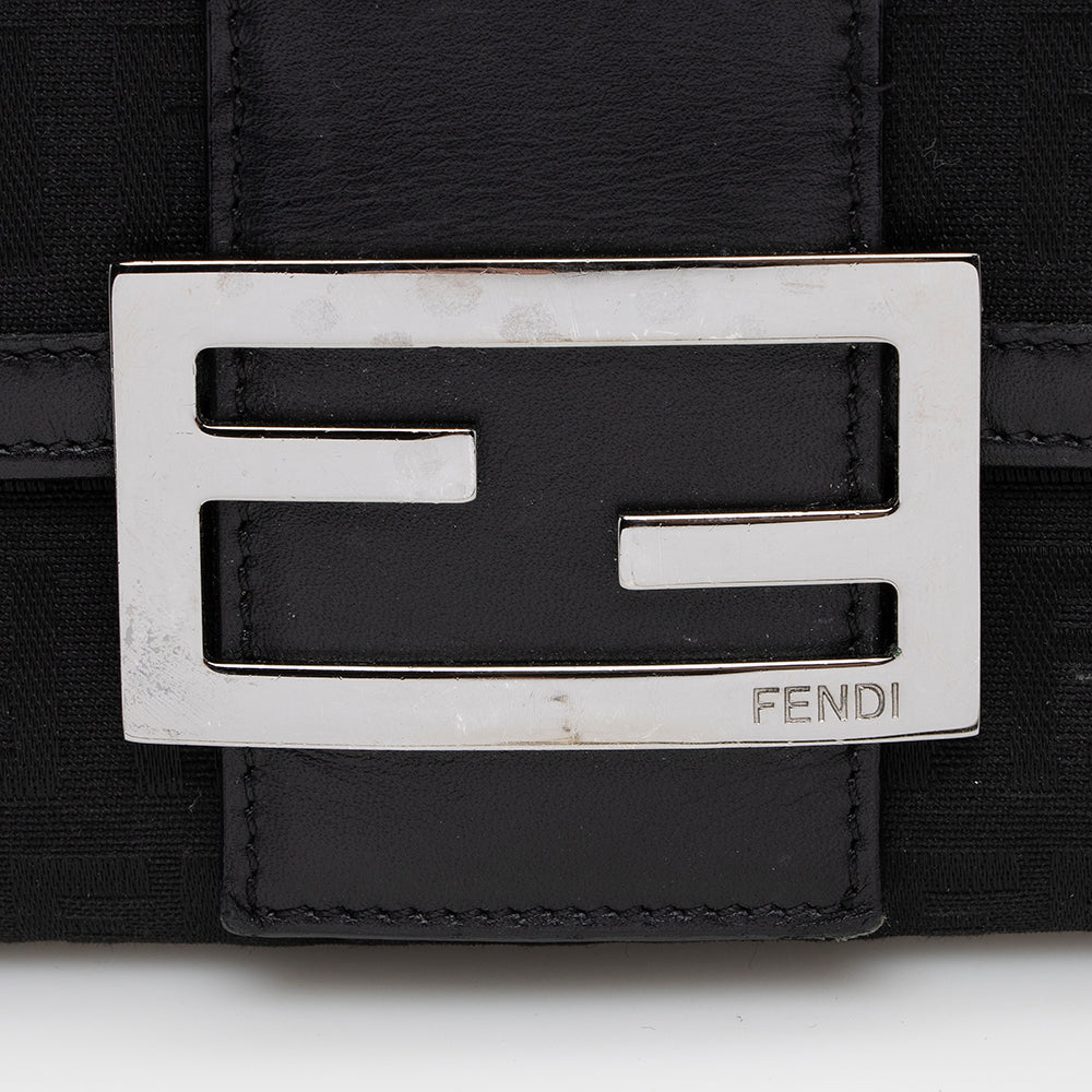 Fendi Zucchino Flap Wallet (SHF-16384)