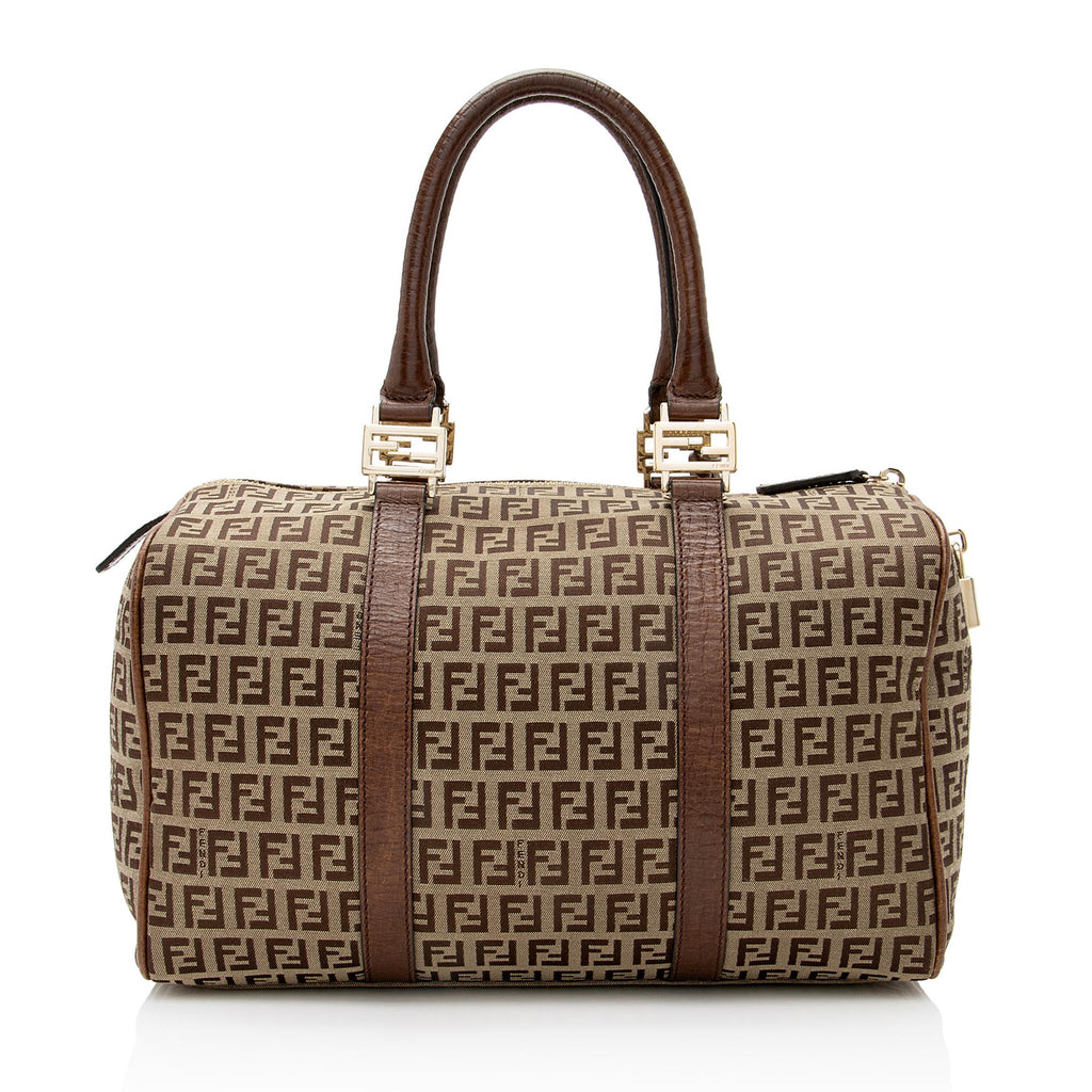 Fendi Zucchino Forever Boston Bag (SHF-22847)