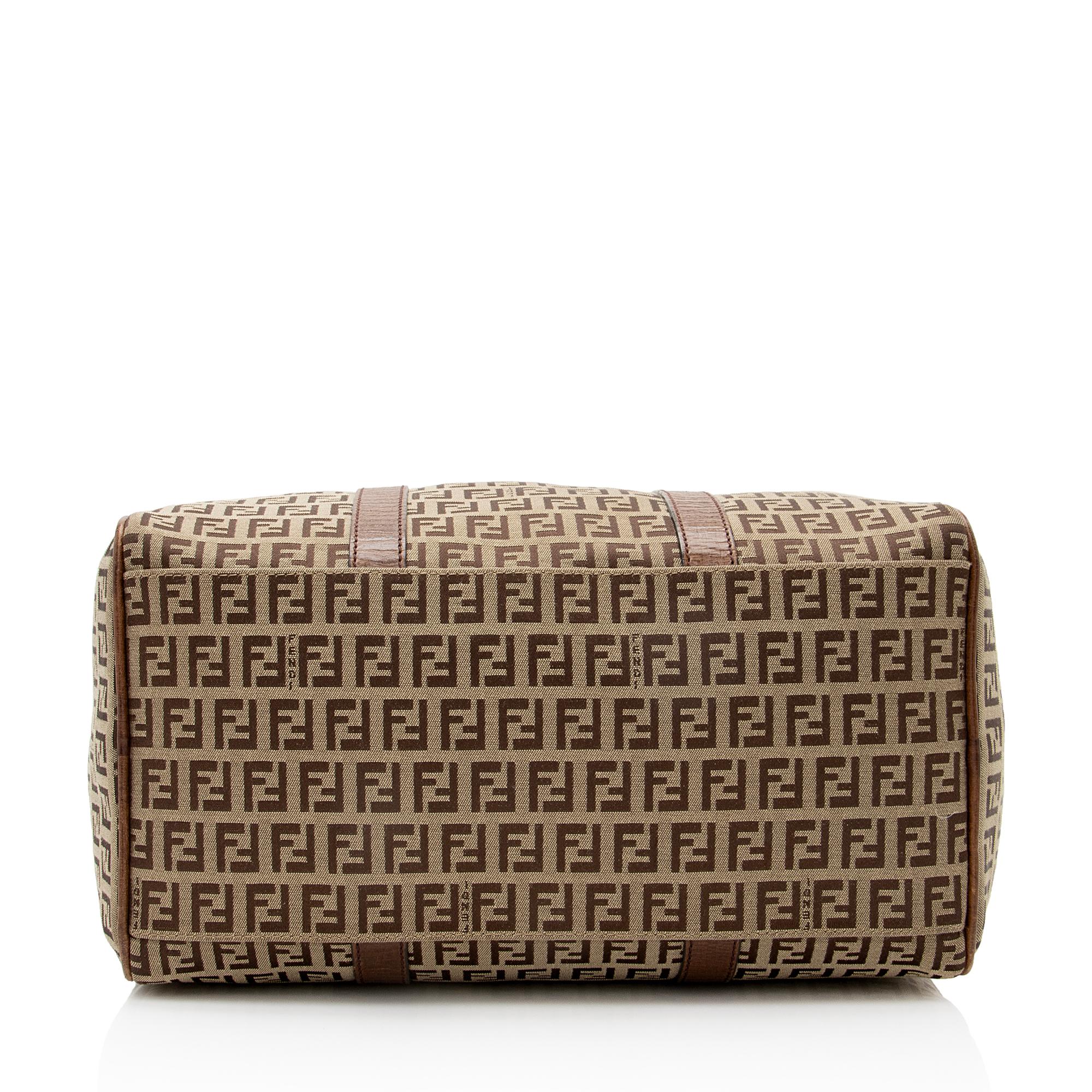 Fendi Zucchino Forever Boston Bag (SHF-22847)