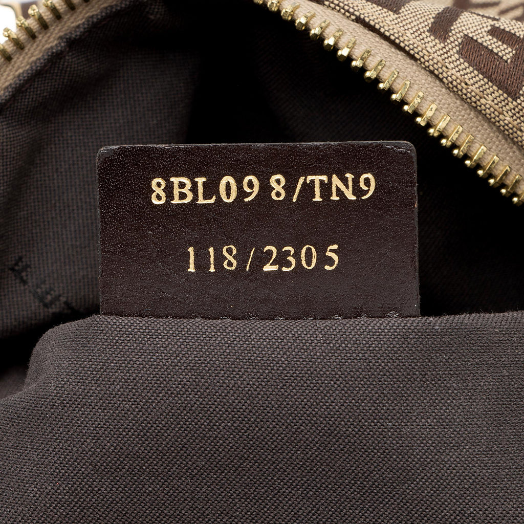 Fendi Zucchino Forever Boston Bag (SHF-22847)