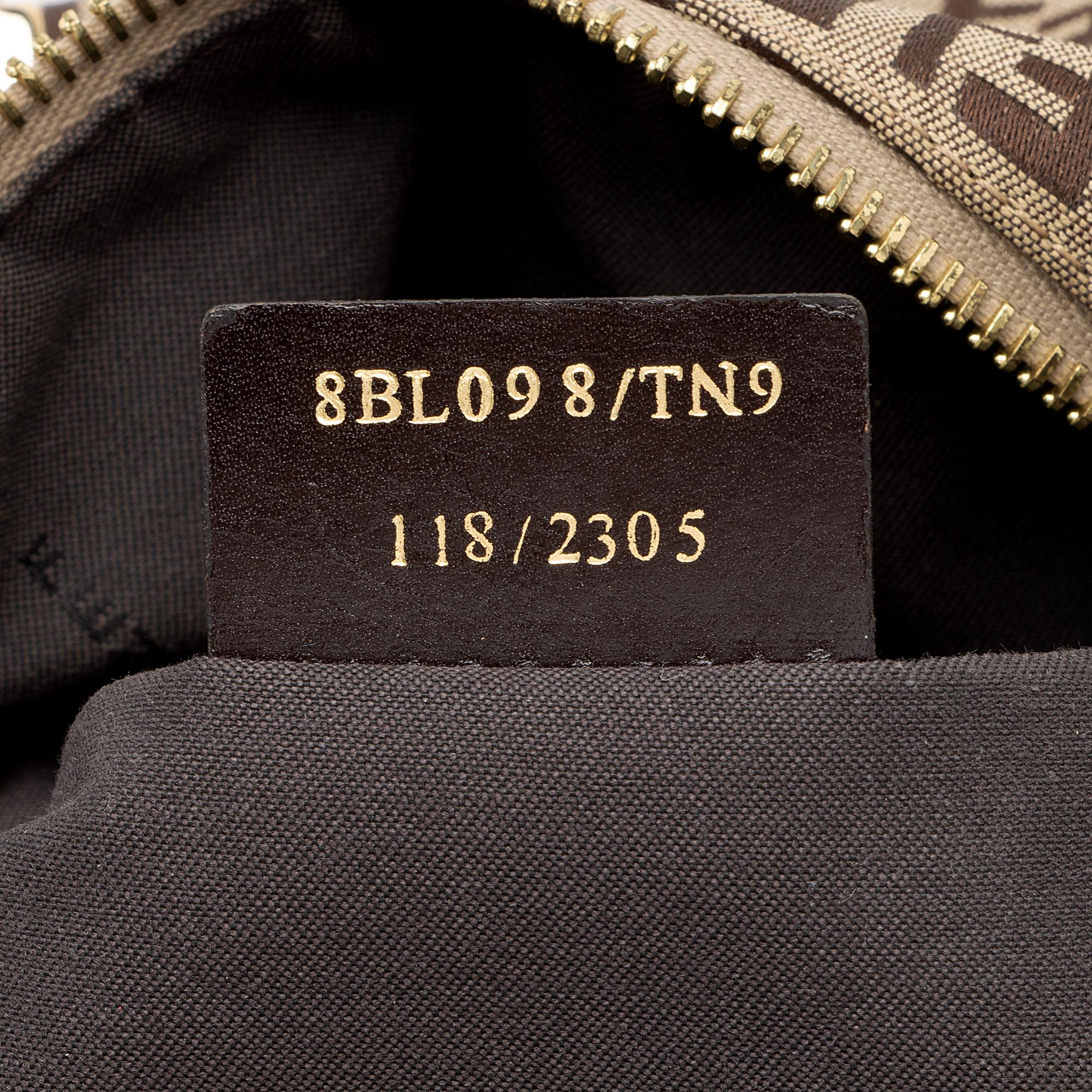 Fendi Zucchino Forever Boston Bag (SHF-22847)