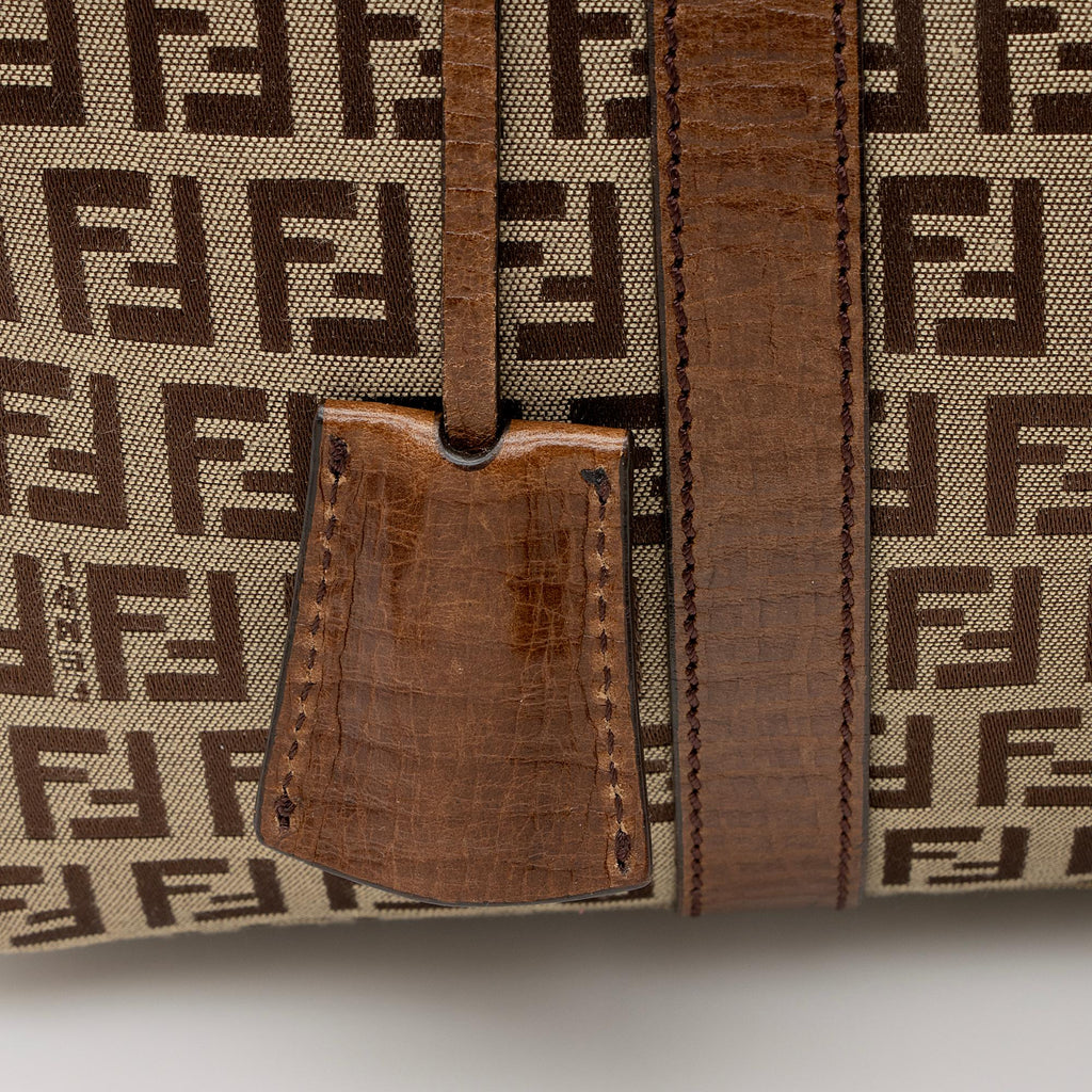 Fendi Zucchino Forever Boston Bag (SHF-22847)