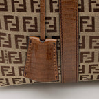 Fendi Zucchino Forever Boston Bag (SHF-22847)