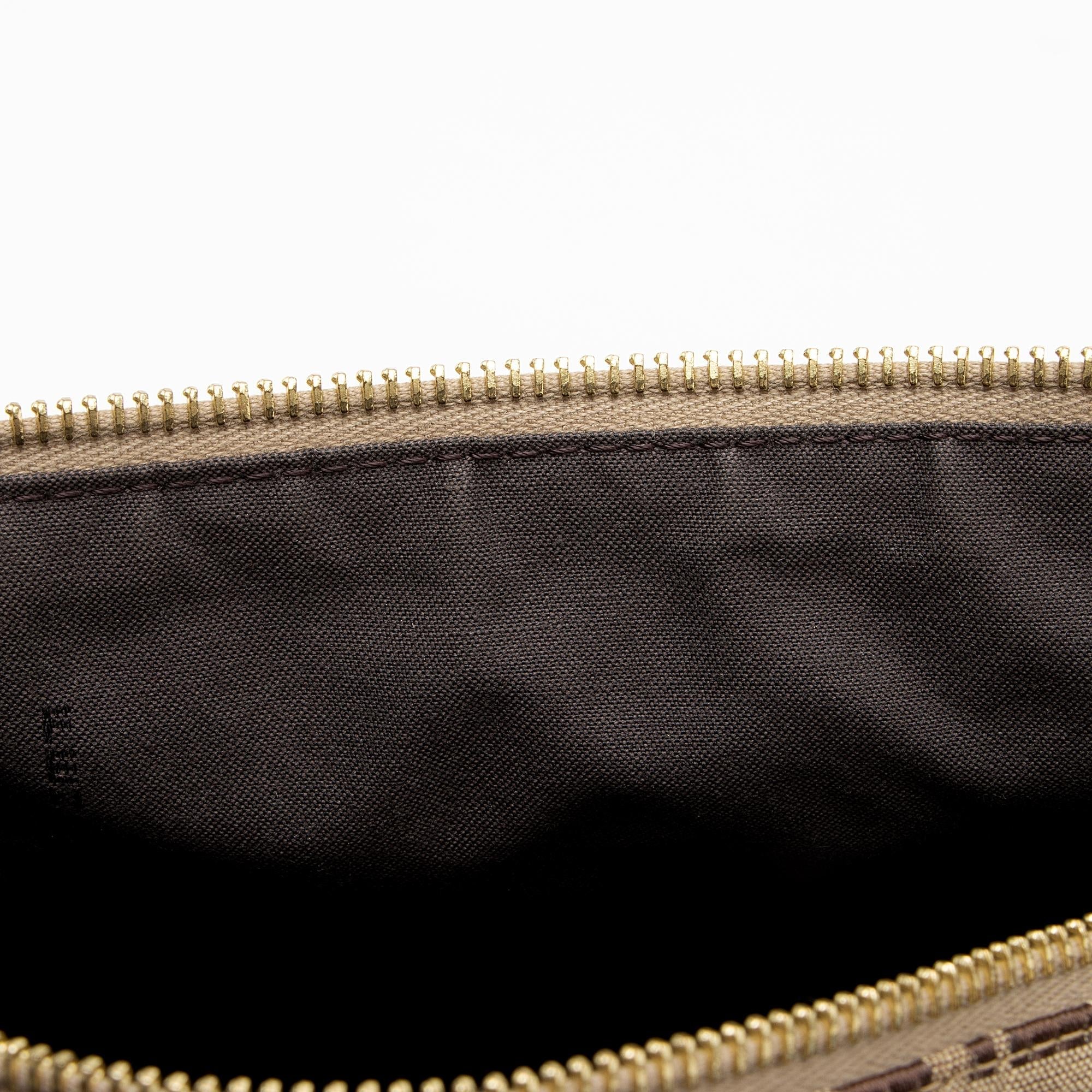 Fendi Zucchino Forever Boston Bag (SHF-22847)