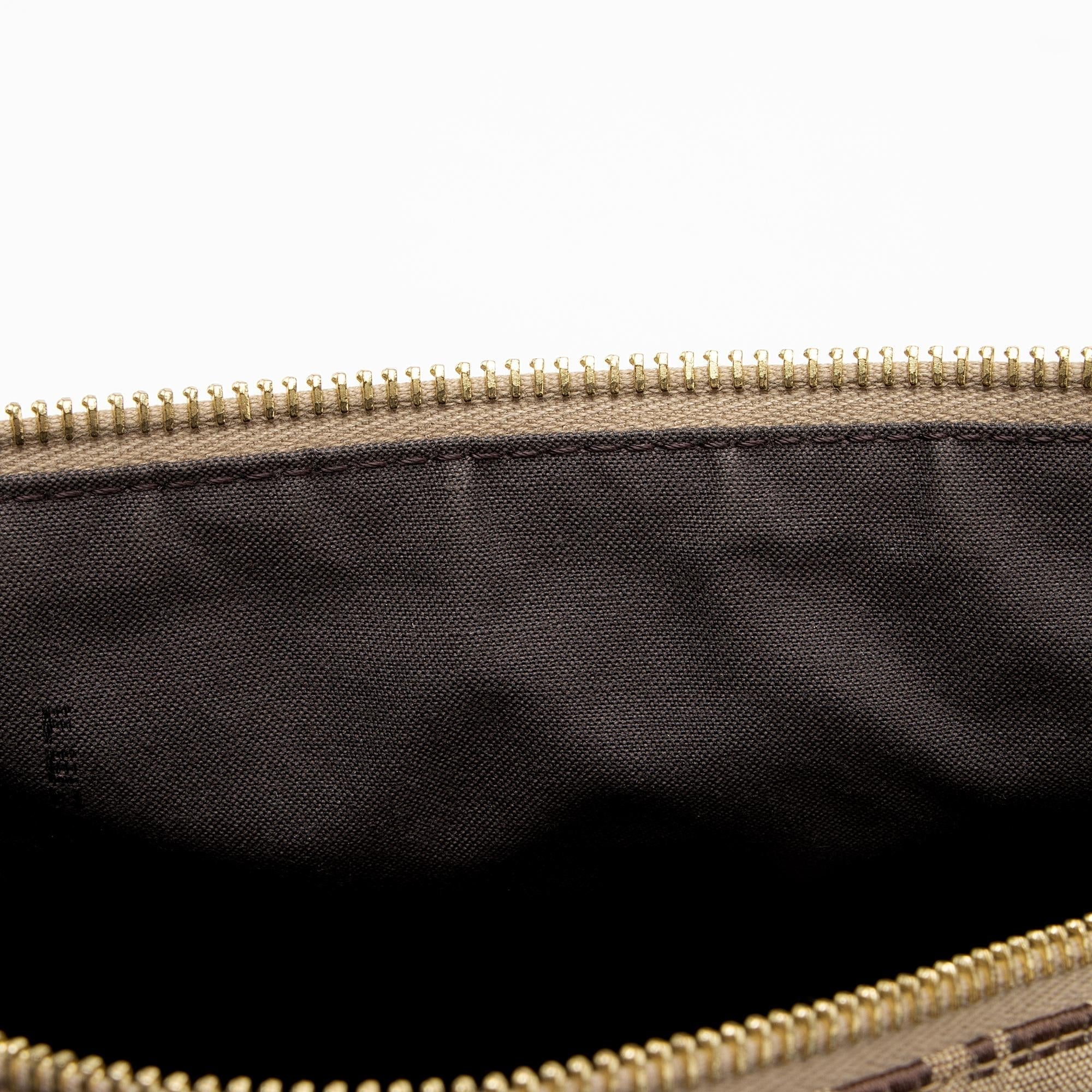 Fendi Zucchino Forever Boston Bag (SHF-22847)