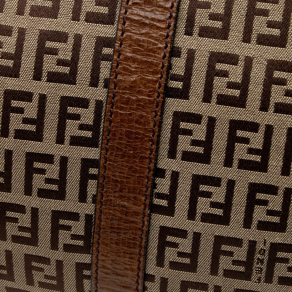 Fendi Zucchino Forever Boston Bag (SHF-22847)