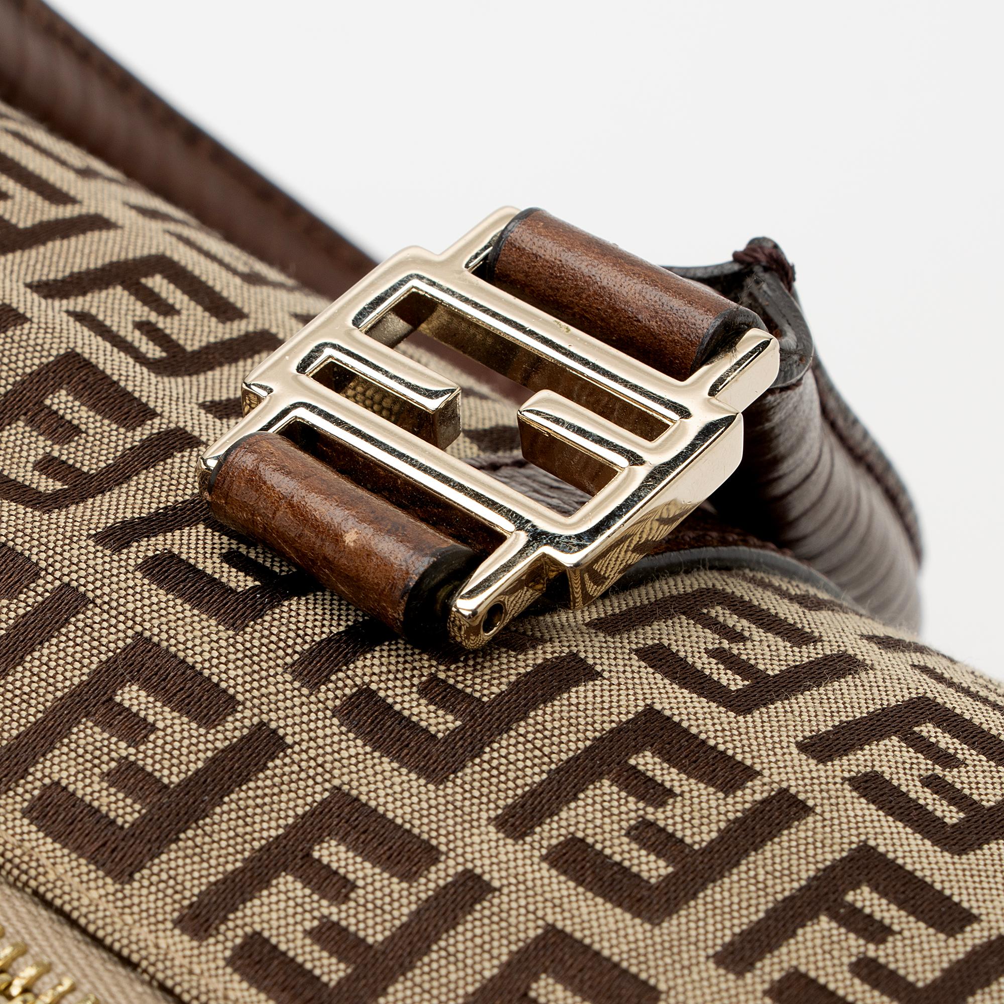 Fendi Zucchino Forever Boston Bag (SHF-22847)