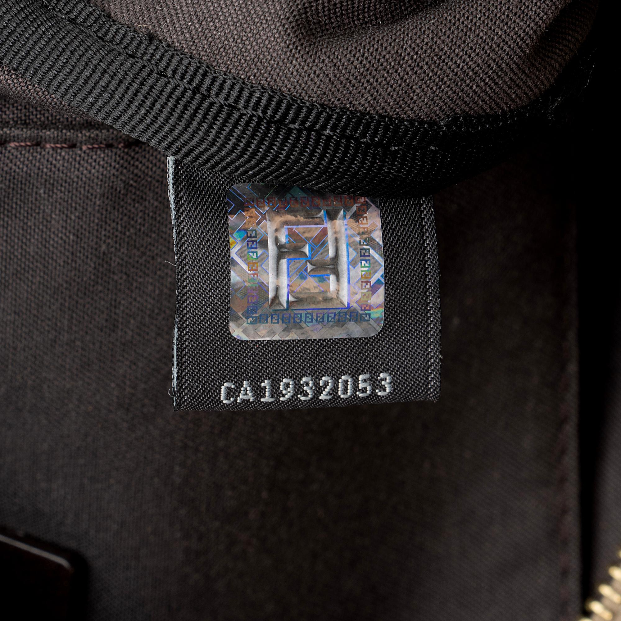 Fendi Zucchino Forever Boston Bag (SHF-22847)