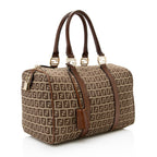 Fendi Zucchino Forever Boston Bag (SHF-22847)