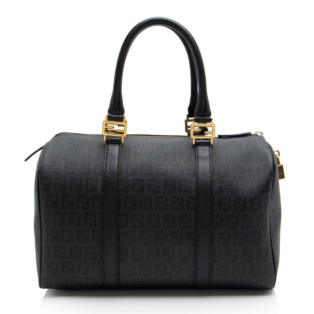 Fendi Zucchino Forever Boston Bag (SHF-1JxLMP)