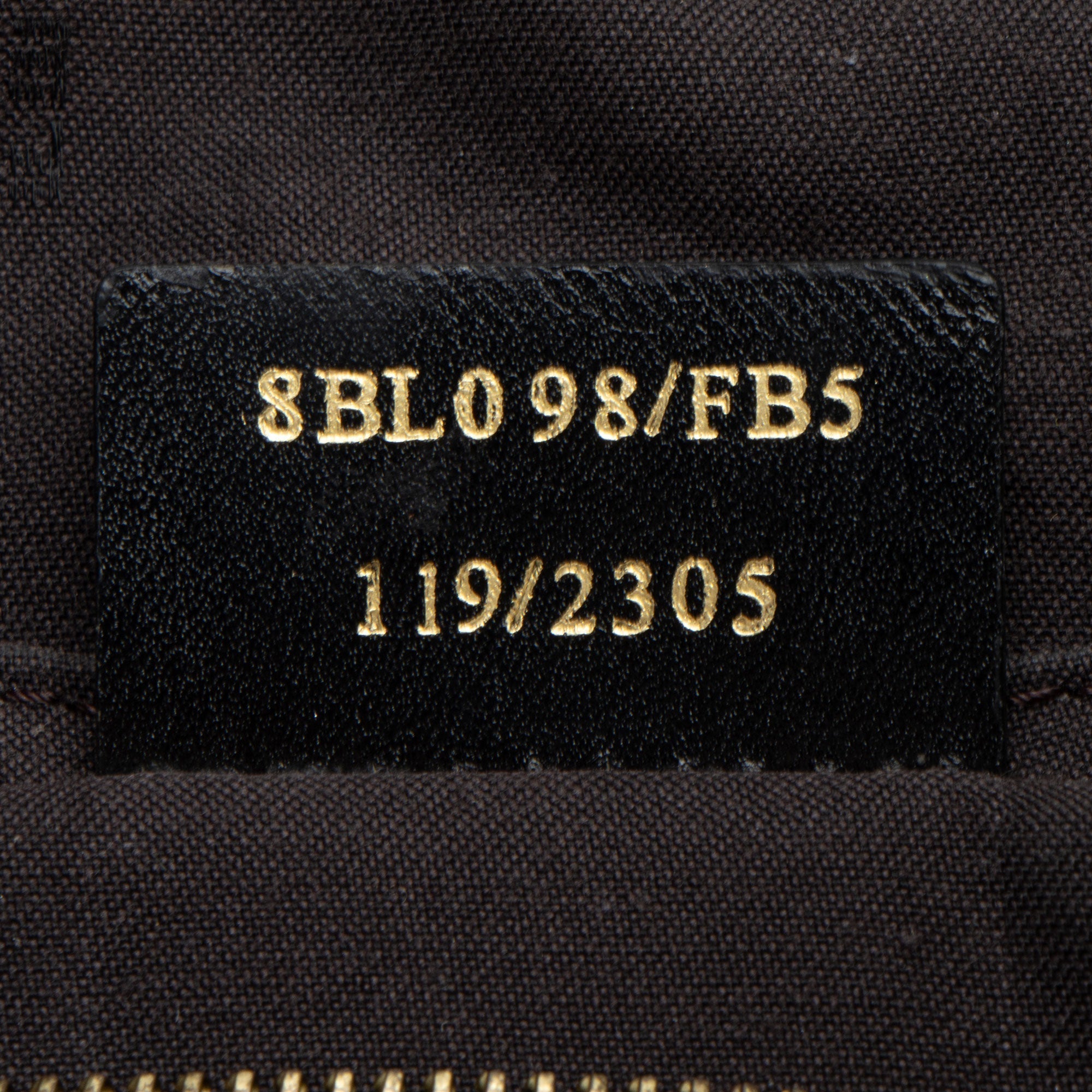 Fendi Zucchino Forever Boston Bag (SHF-1JxLMP)