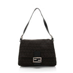 Fendi Zucchino Forever Mamma Shoulder Bag (SHF-BiSNNB)