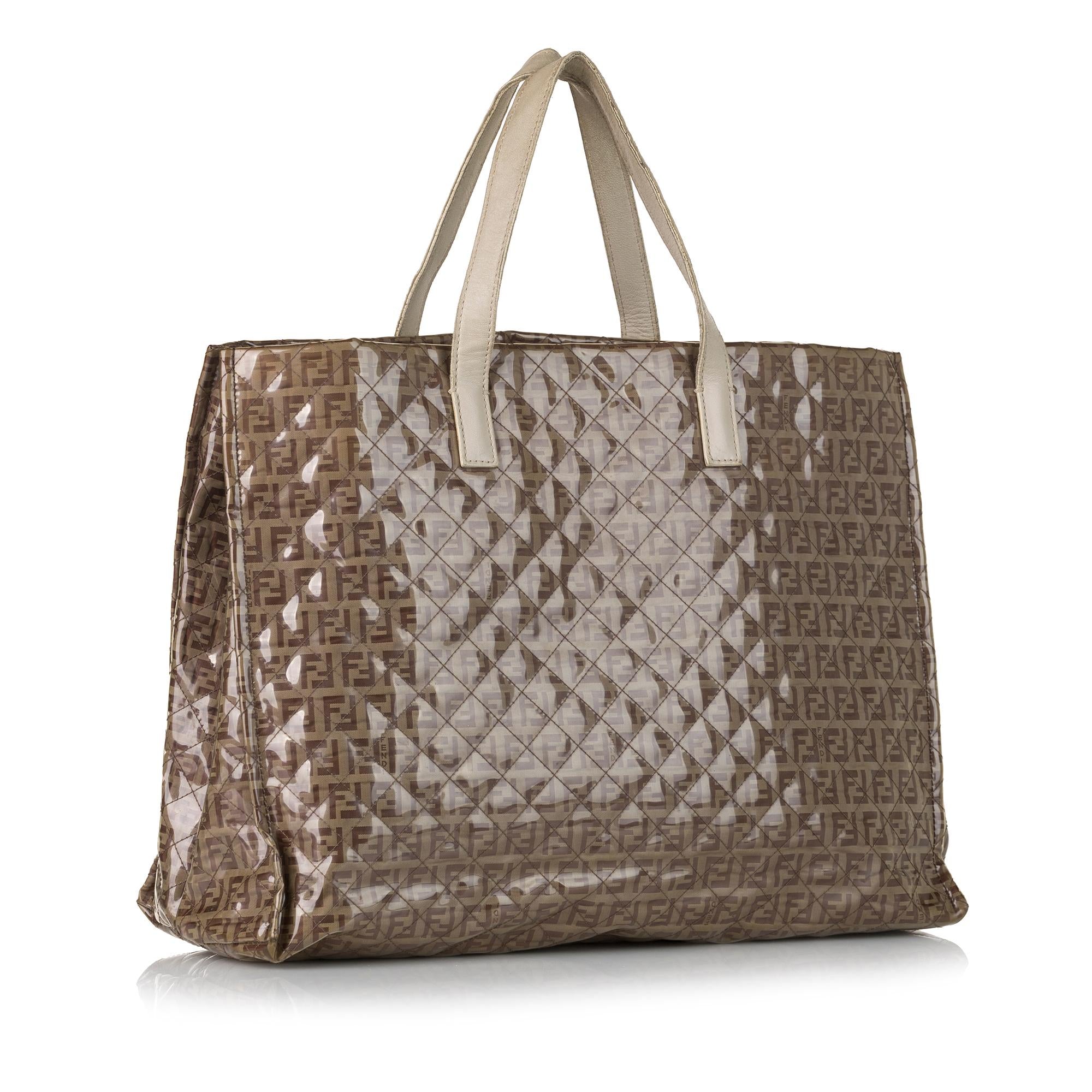Fendi Zucchino Glazed Tote (SHG-glw2RE)