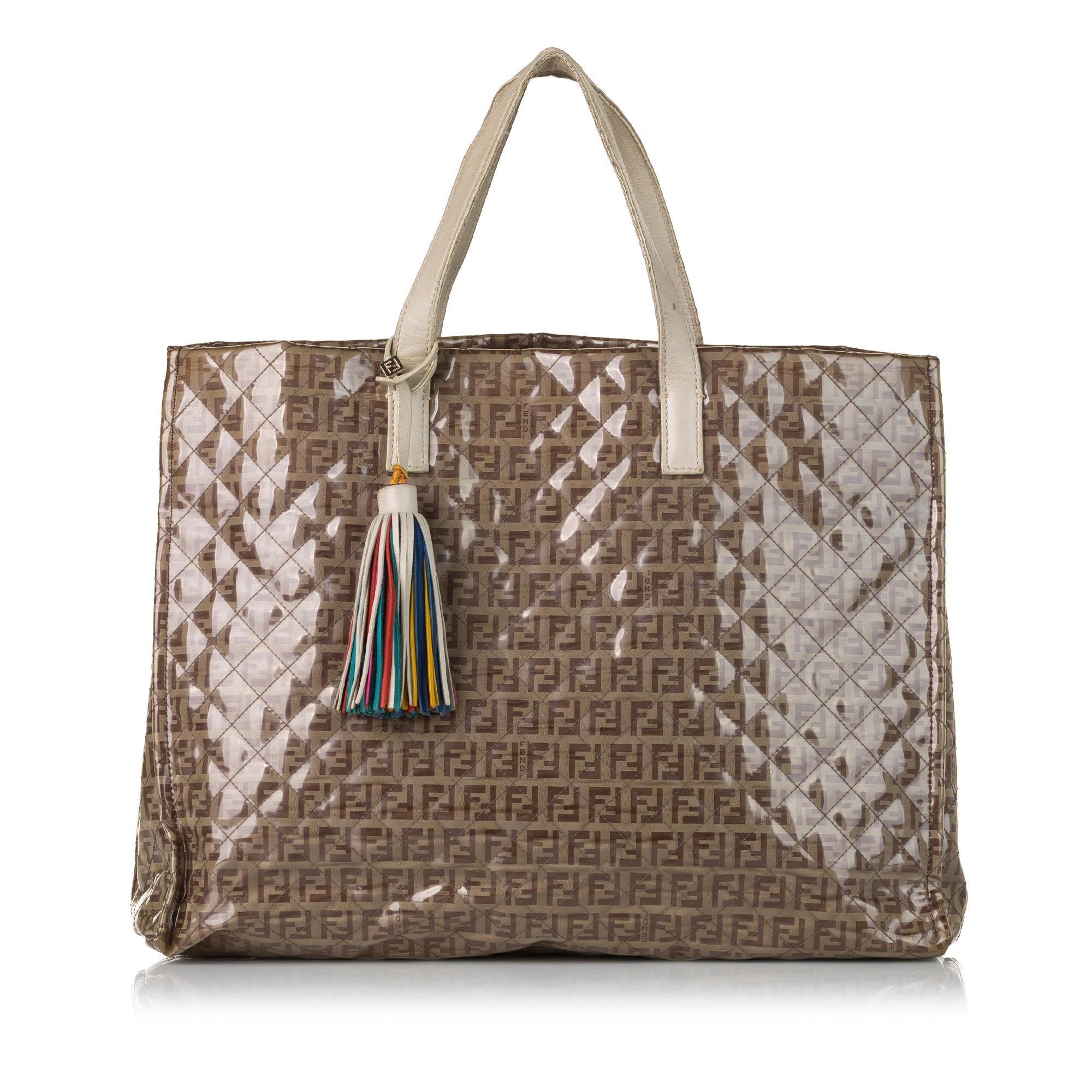 Fendi Zucchino Glazed Tote (SHG-l81IVn)