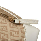 Fendi Zucchino Leather Trimmed Tote (SHG-LoktiJ)
