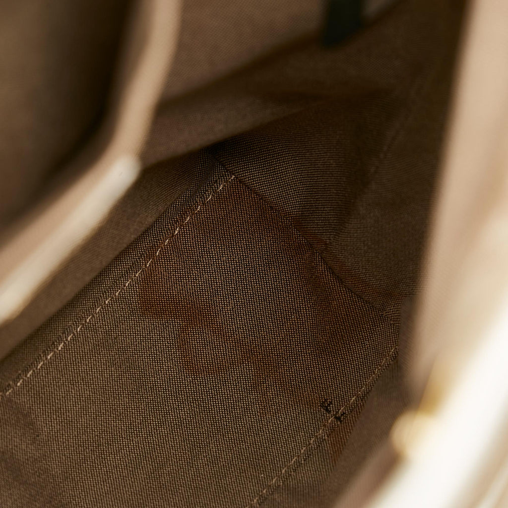 Fendi Zucchino Leather Trimmed Tote (SHG-LoktiJ)