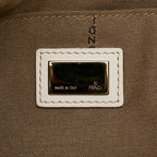 Fendi Zucchino Leather Trimmed Tote (SHG-LoktiJ)
