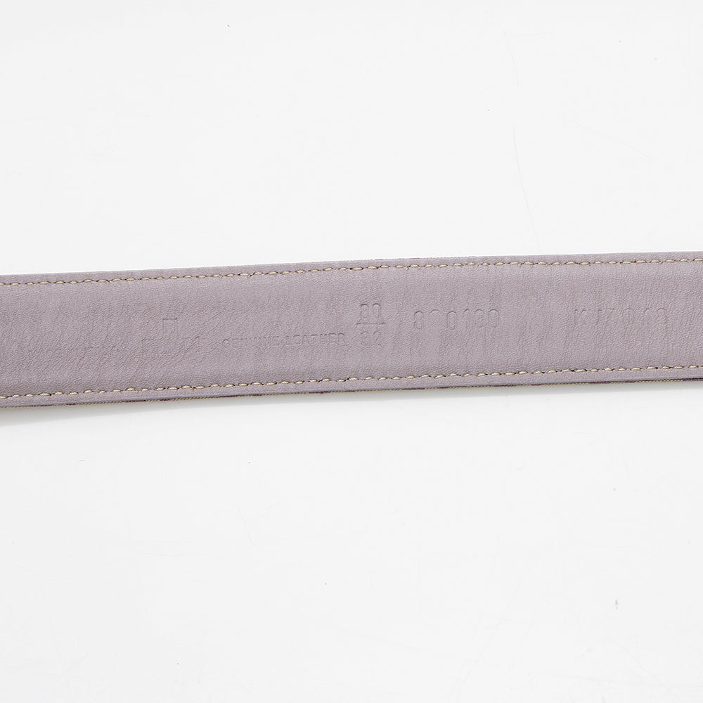 Fendi Zucchino Logo Belt - Size 32 / 80cm (SHF-17928)